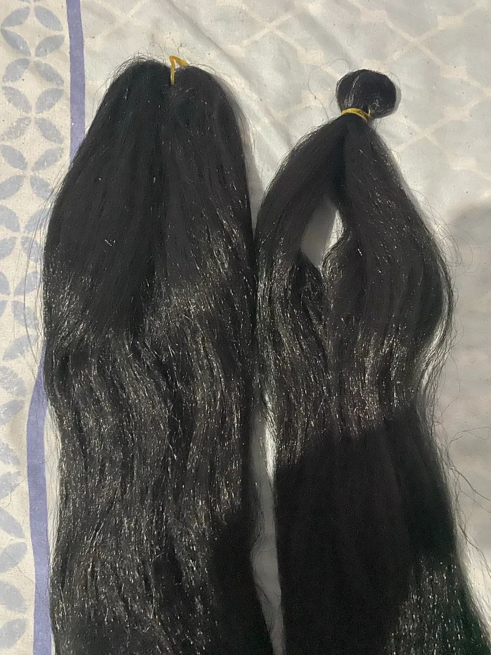 Cabelo humano brasileiro 65 cm - aproximadamente 100 g