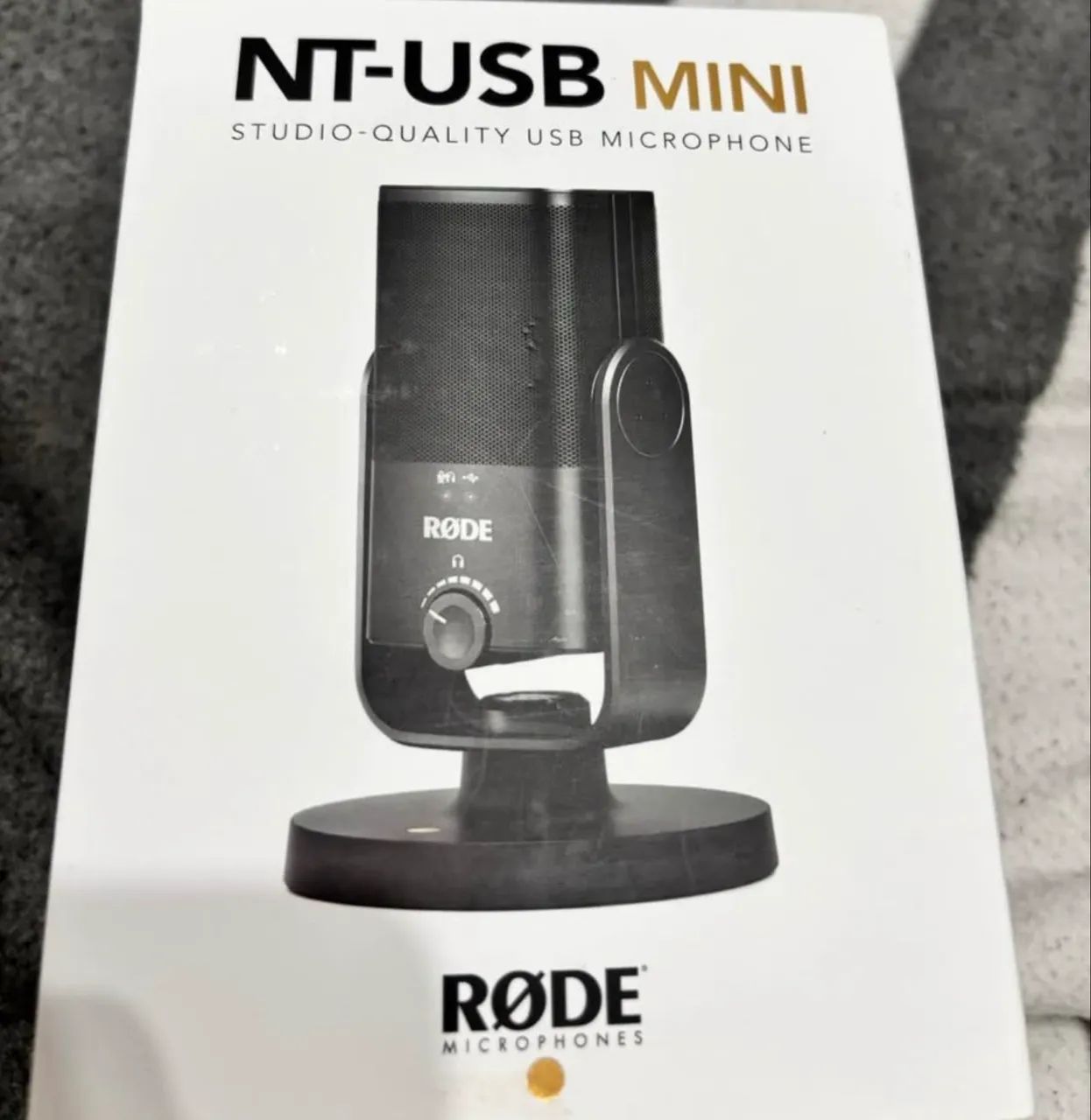 Microfone rode mini