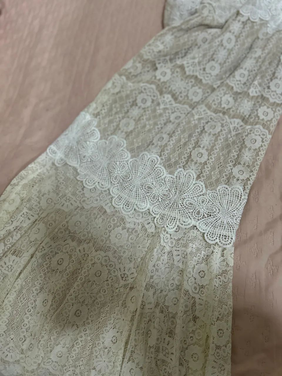 Vestido Branco de Renda - Foto 4