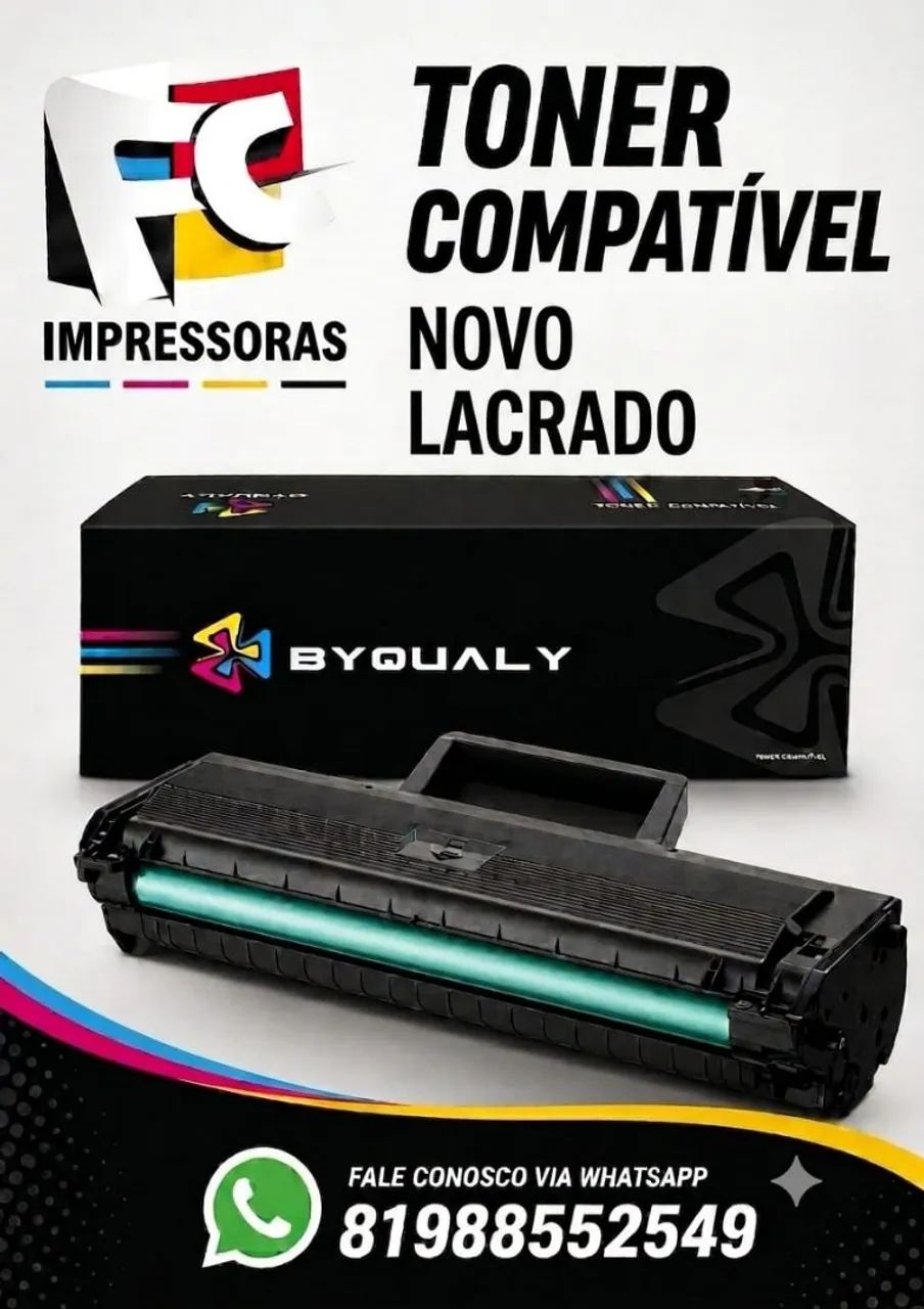 Toner novo  compatível 