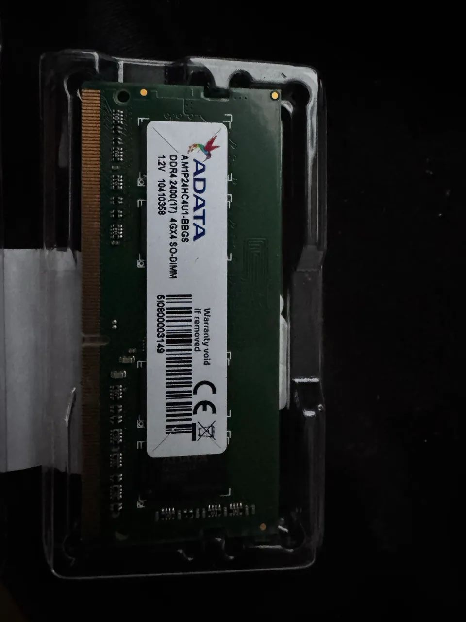 Memoria ram adata ddr4 4gb 2400mhz soddim 