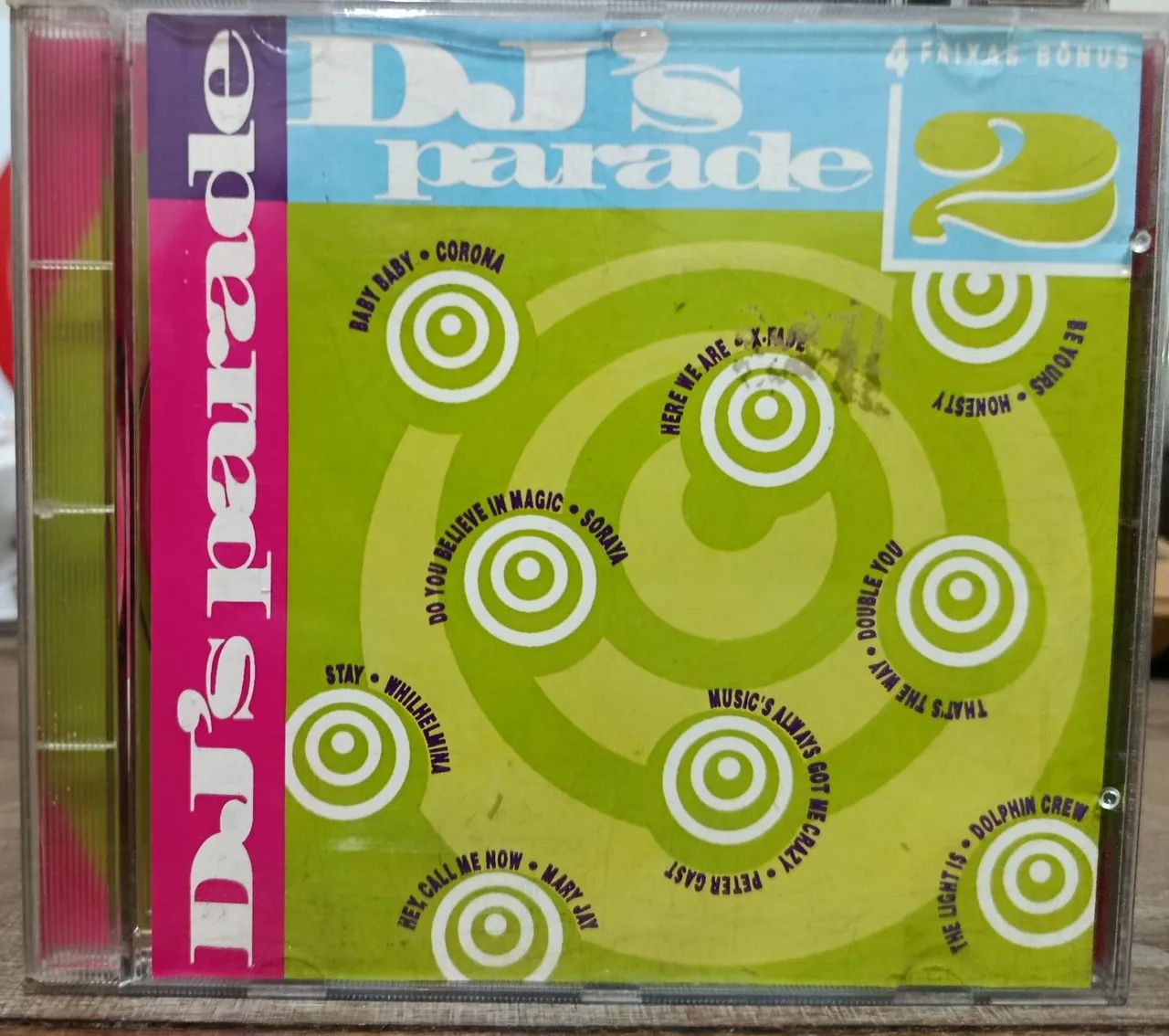 CD DJ's Parade 2 - com 4 faixas Bônus 