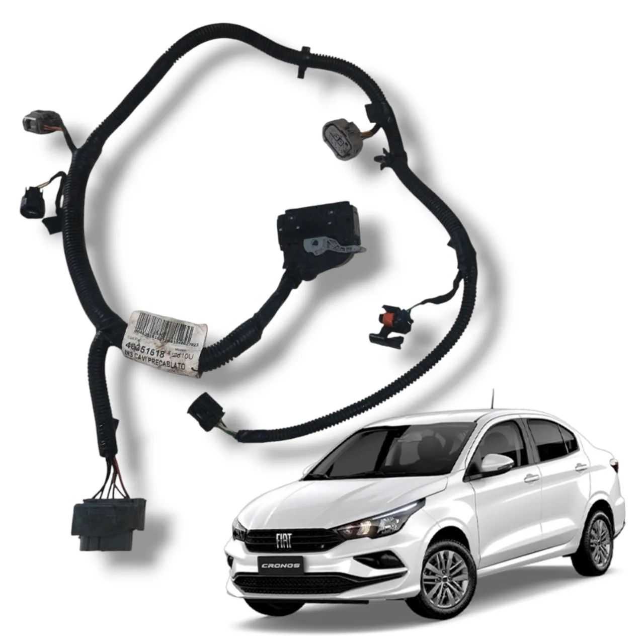 Chicote Porta Dianteira Fiat Cronos 2024 Original 46351618 - Peças