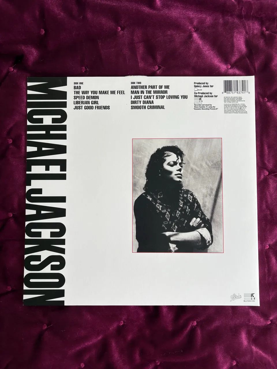 Disco de Vinil LP Michael Jackson Bad - Foto 3