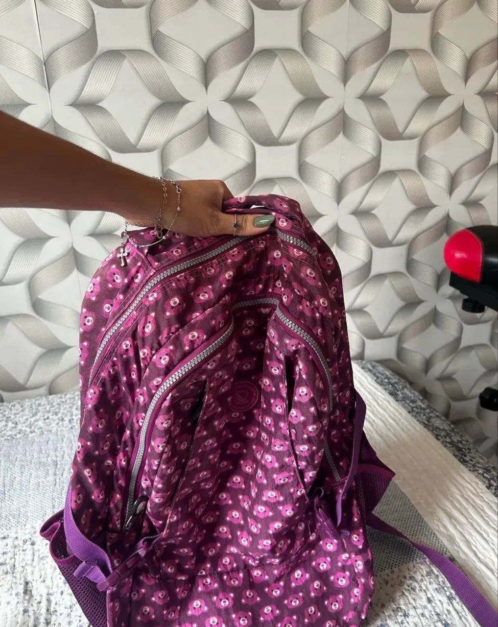 Mochila da republic vix NOVINHA - MATERIAL TIPO O DA KIPLING  - Foto 2