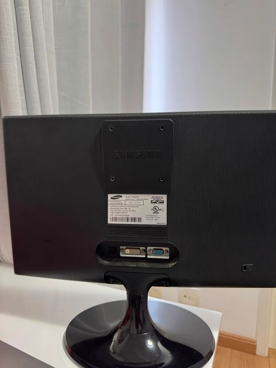 Monitor Samsung s19c300f 18.5 polegadas  - Foto 4