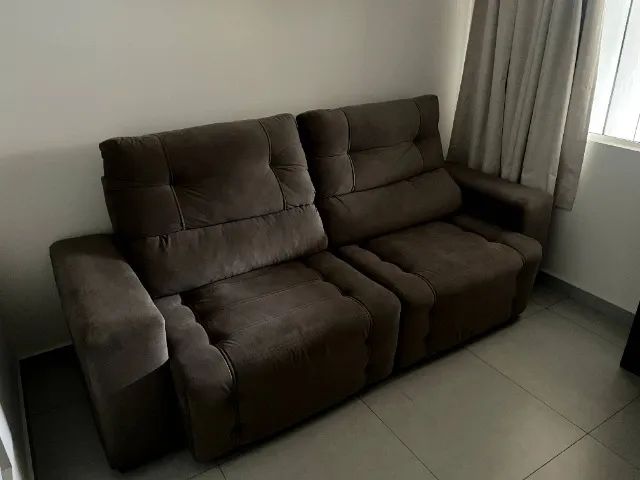 Sofá retrátil reclinável 4 Lugares - Foto 4