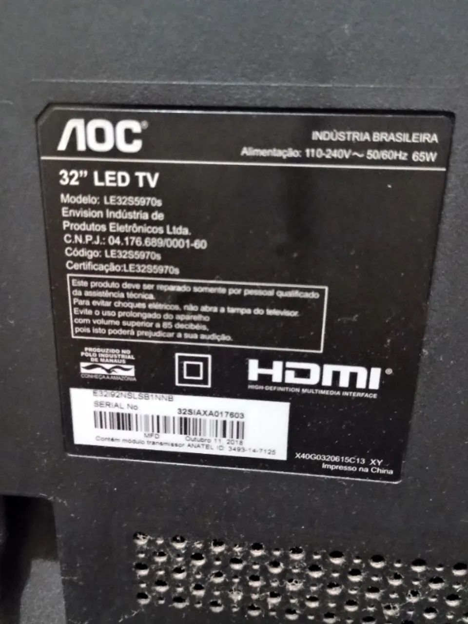 Smart tv AOC 32 polegadas  - Foto 4