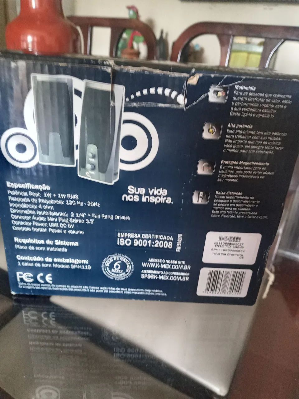 Caixa de som para computador speaker sp-H119 - Foto 2