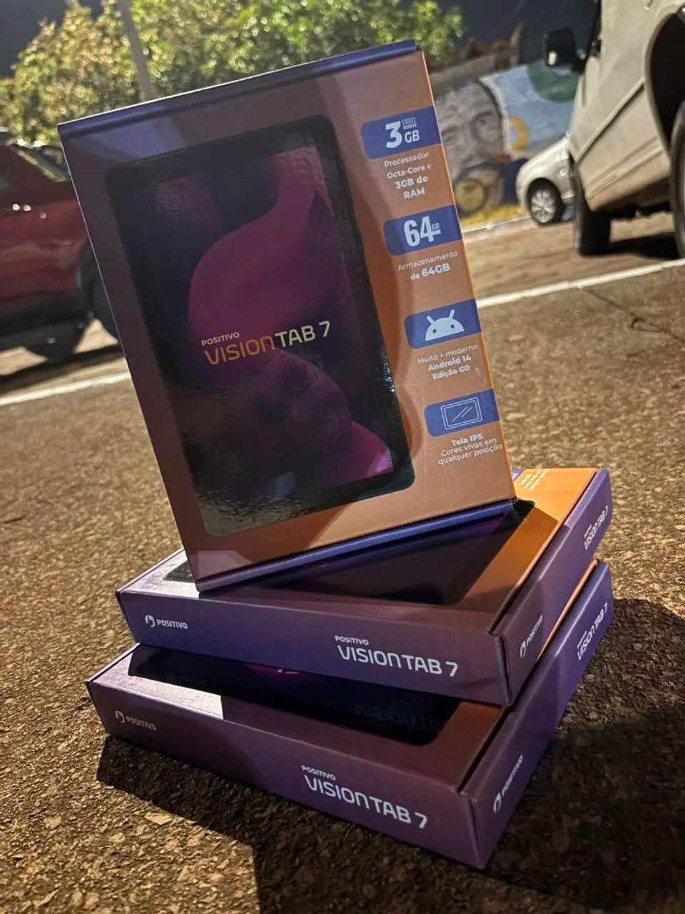 Tablet Positivo Vision Tab 7 Novo ? 3GB RAM, 64GB, Android 14 - Foto 2