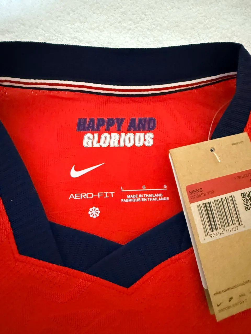 Camisa Nike Inglaterra uniforme 2 modelo jogador  - Foto 5