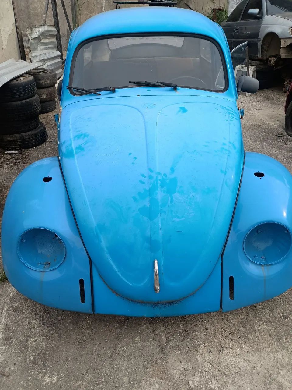 Fusca sucata 