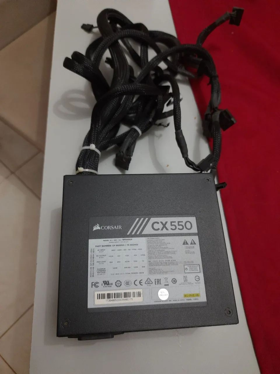 Fonte corsair CX 550W  - Foto 3