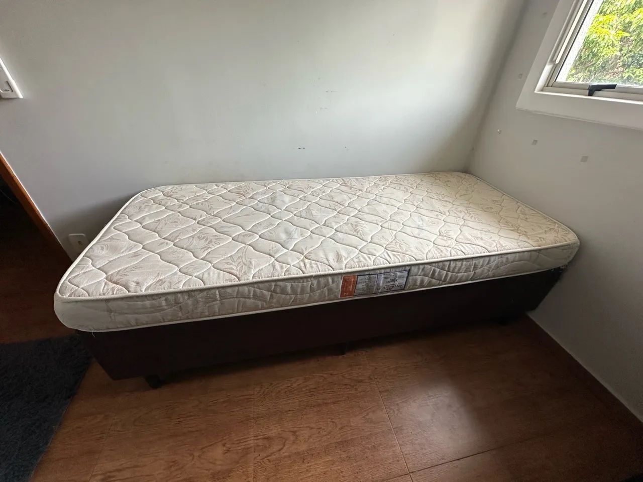  Cama Box Solteiro com Colchão  - Foto 4