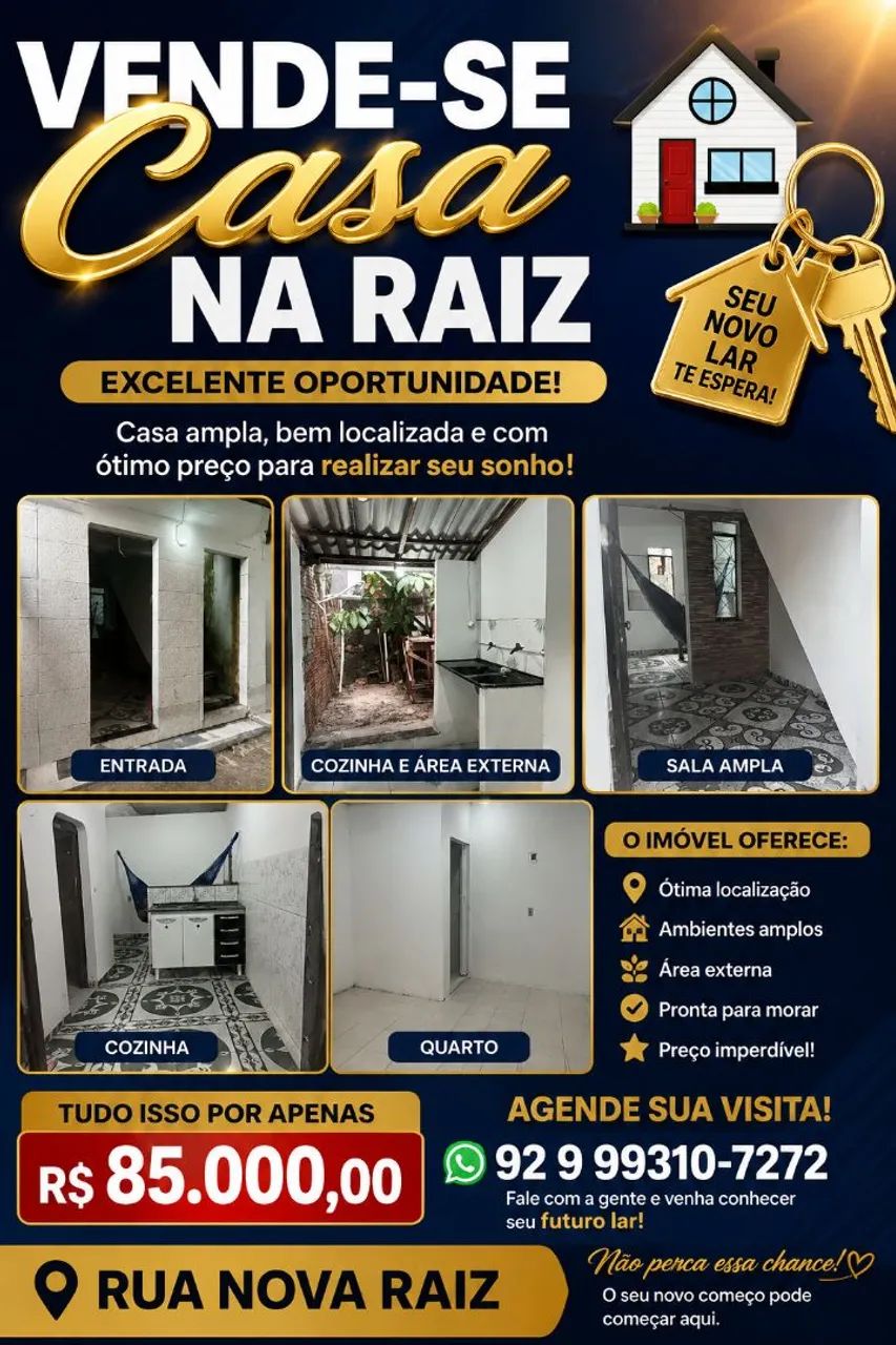 Casa alvenaria 
