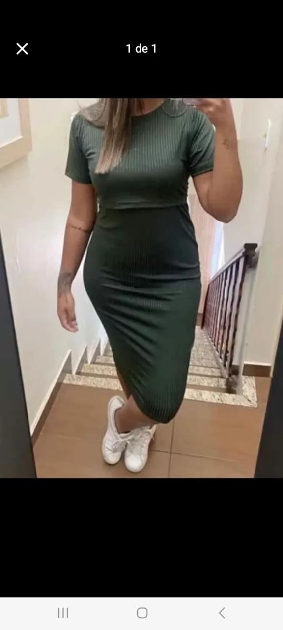 Vestido para amamentação.  - Foto 3