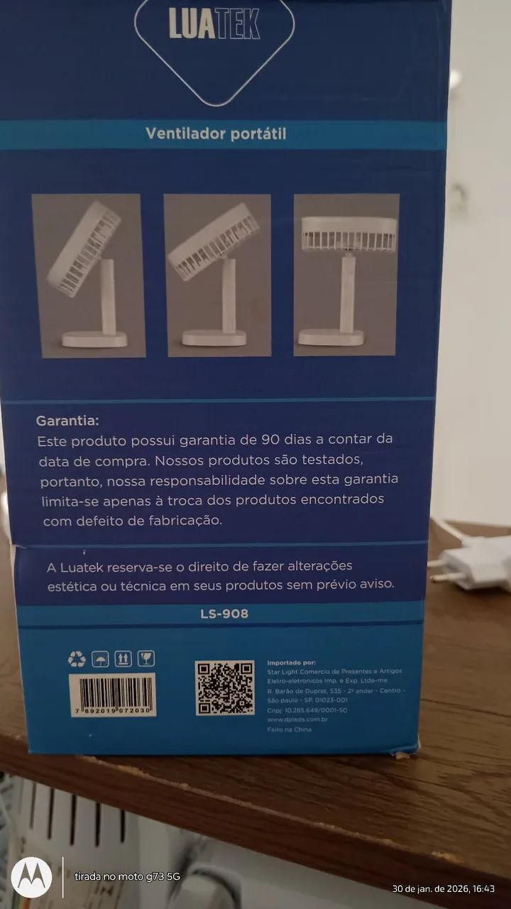 Ventilador portátil  - Foto 3