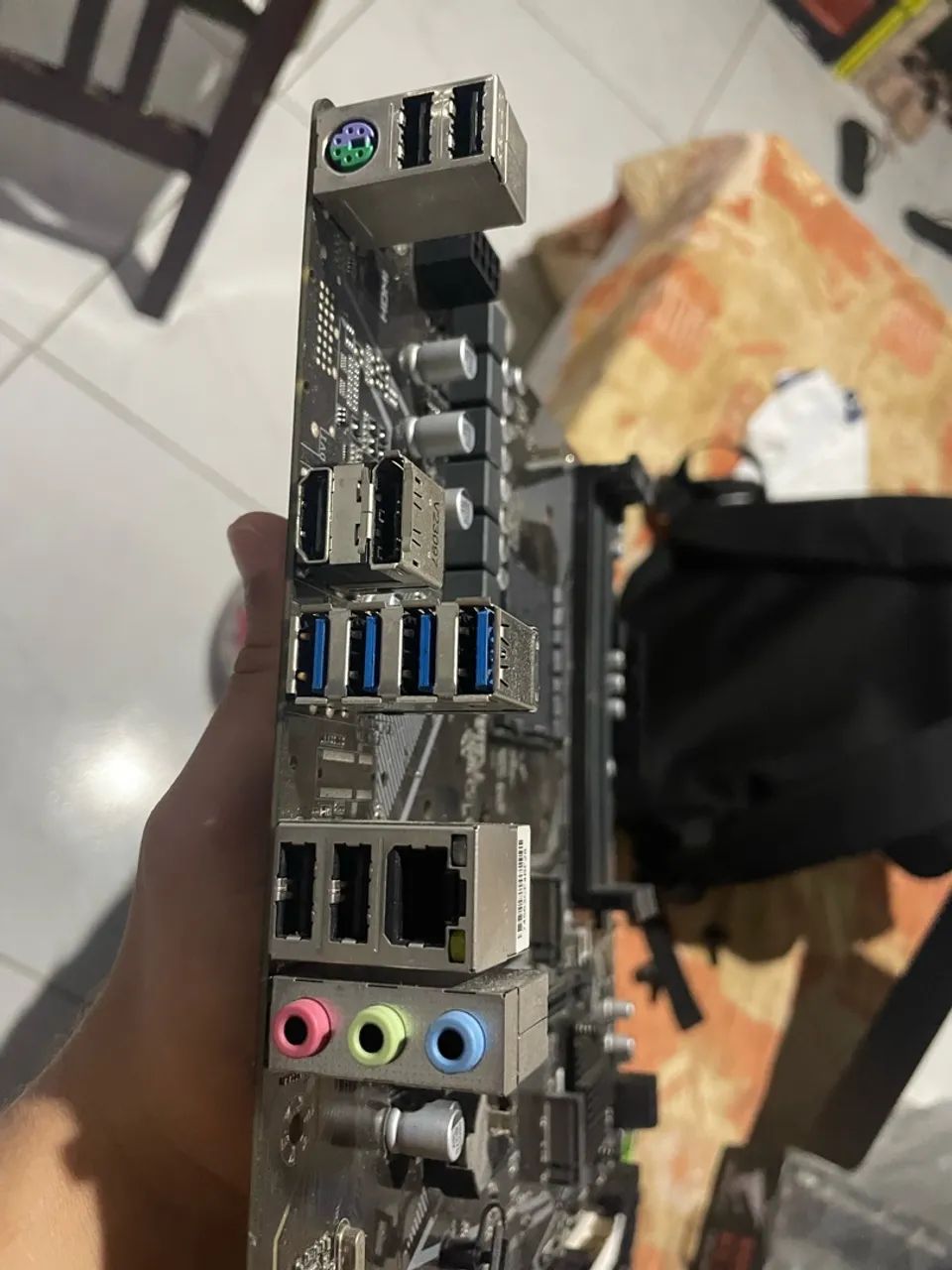 PLACA MÃE B550M K (FUNCIONANDO PERFEITAMENTE) - Foto 4