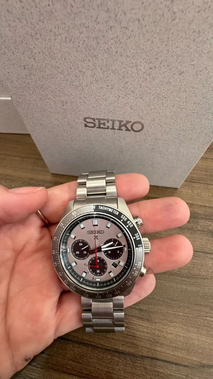 Relógio Seiko Prospex Speedtimer Solar Chronograph SSC911P1
