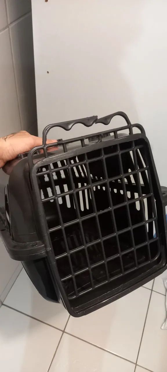 Caixa de transporte para gato adulto