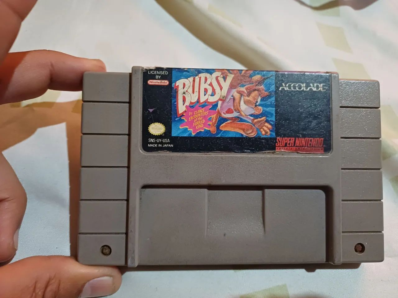 Bubsy original snes