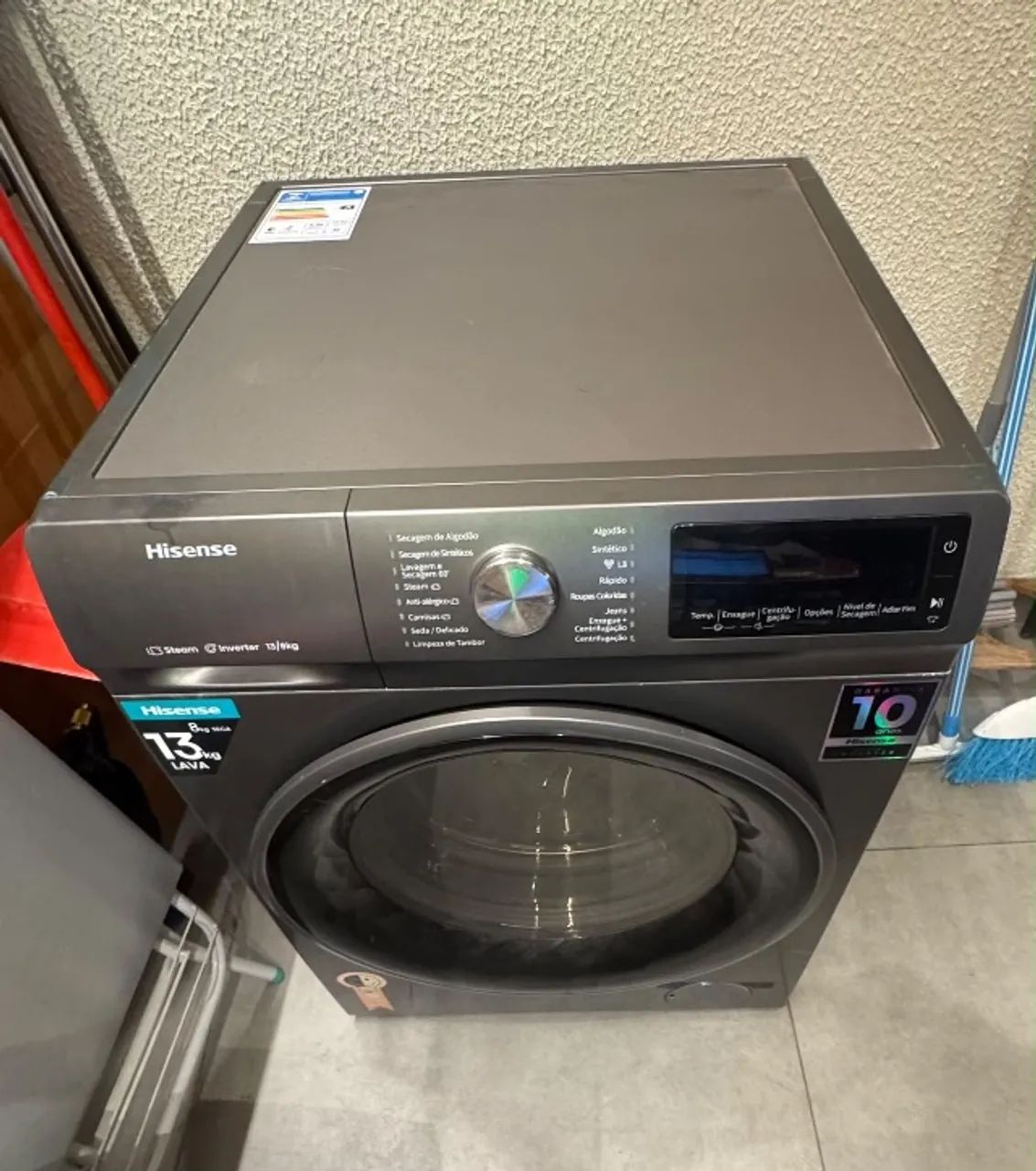 Lava e seca 13 kg Hisense - Foto 2