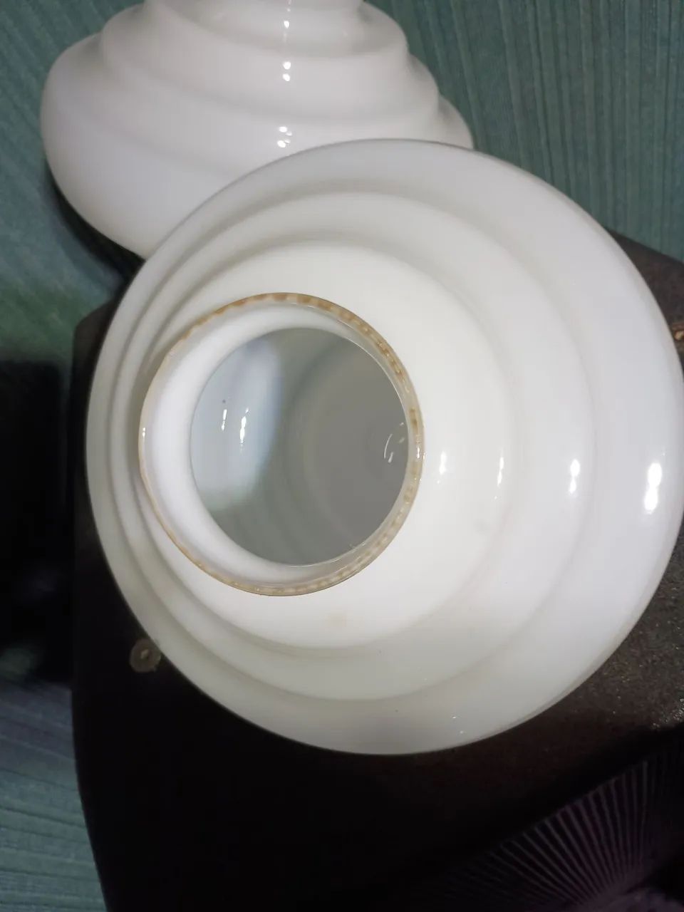 Lustre de vidro redondo - Foto 4