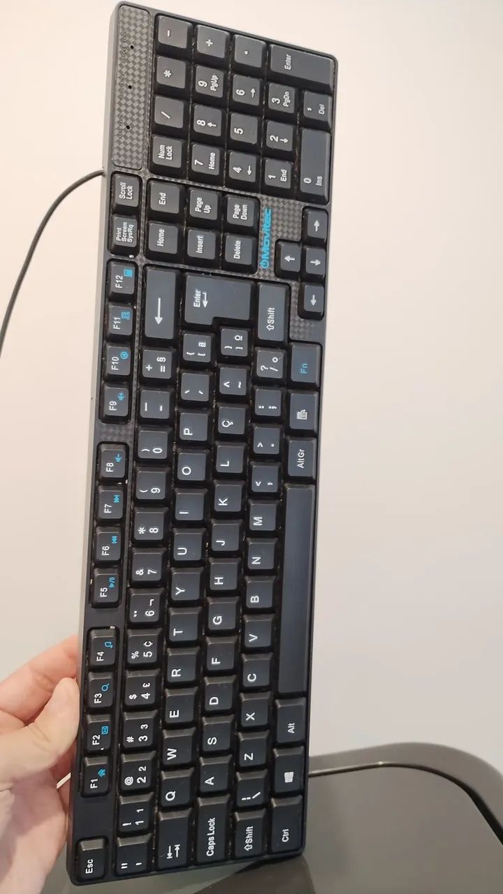 Teclado simples de computador com USB  - Foto 2