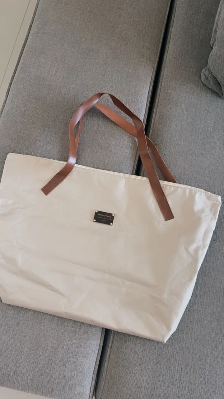 Bolsa de praia MORENA ROSA NOVA (53 cm) grande  - Foto 2
