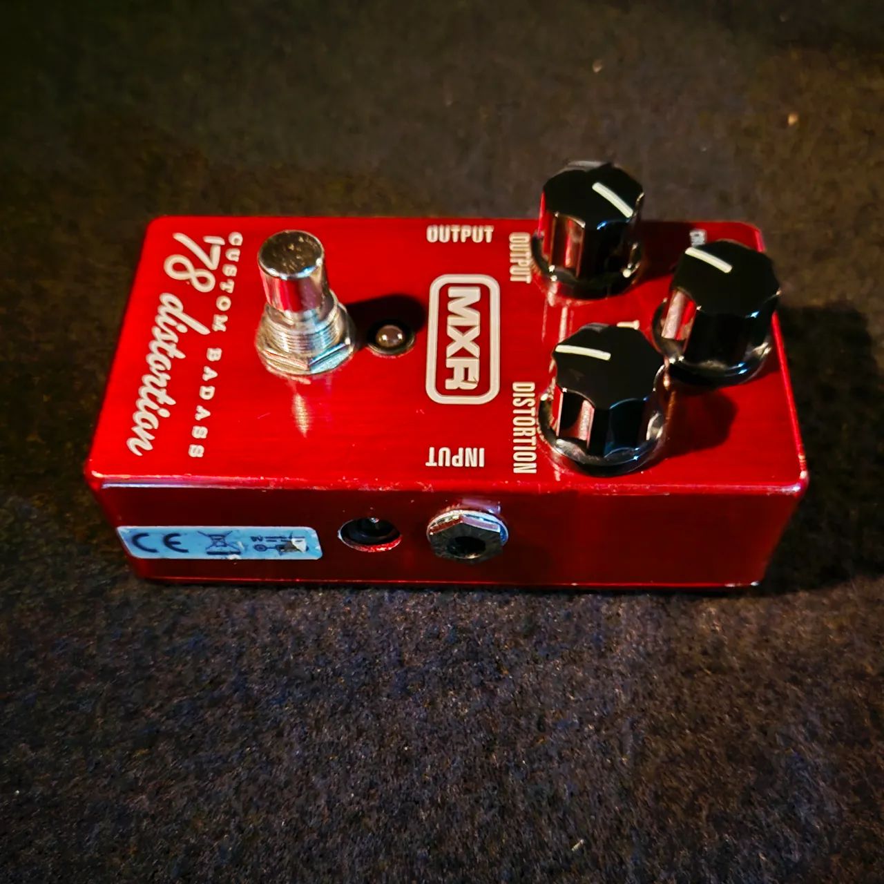 Pedal MXR Custom Badass 78 Distortion - Instrumentos musicais