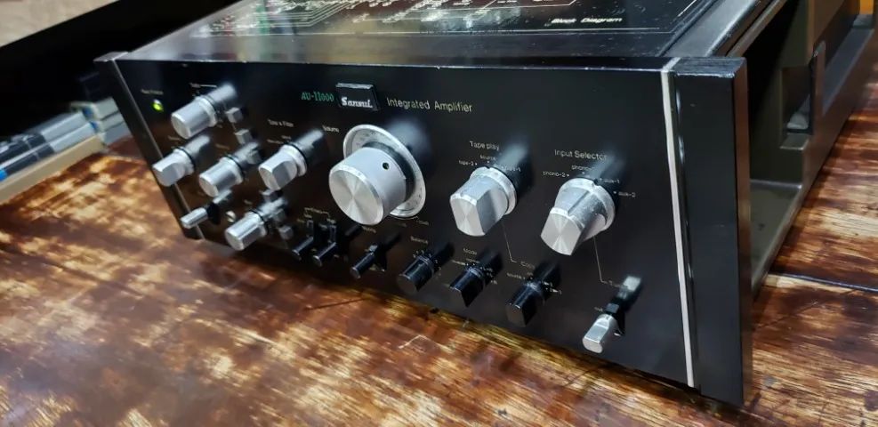 Amplificador Integrado Sansui Au-11000 - Vintage receiver Pioneer Jbl Som Jet ski Marantz
