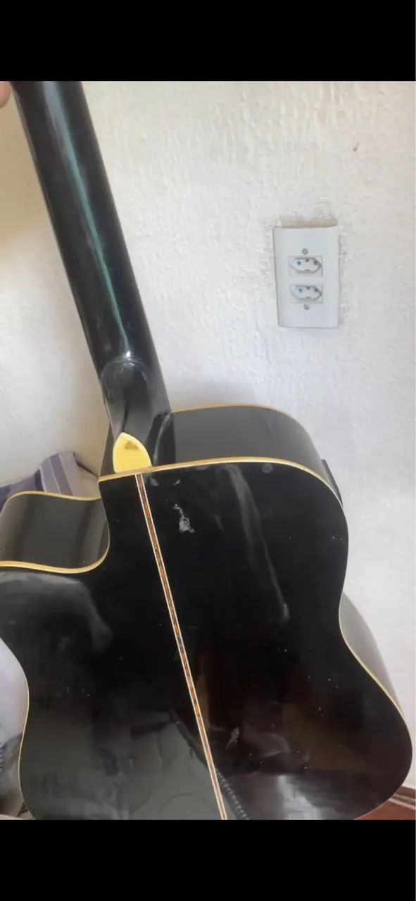 Violão elétrico gianinni com defeito - Foto 2