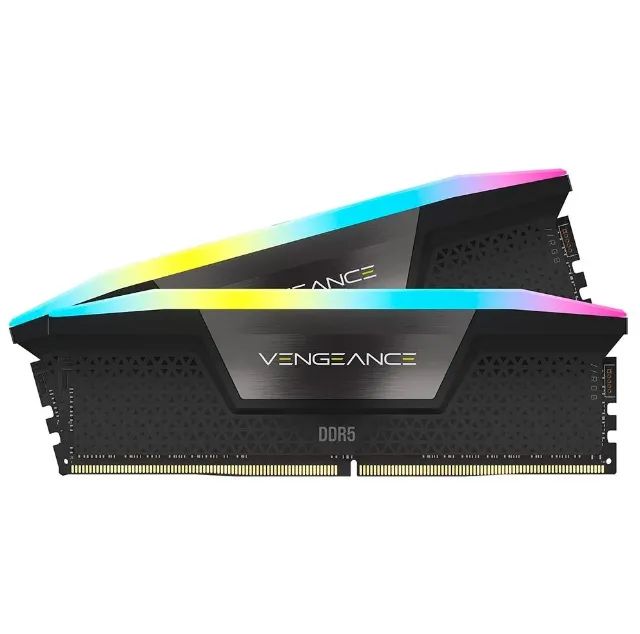 Memória RAM Corsair Vengeance RGB DDR5 32GB (2x16GB), 6000MHz 