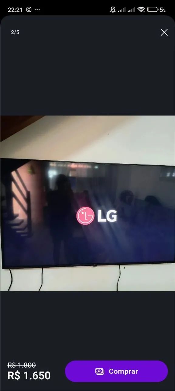 Tv LG 50 polegadas  - Foto 2