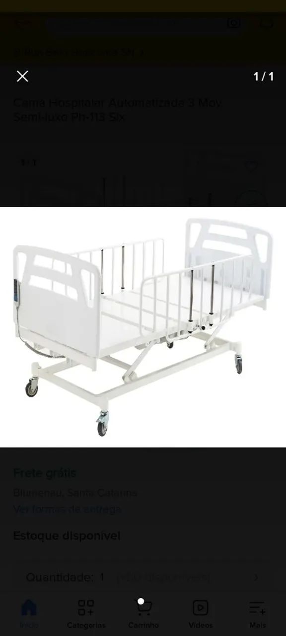 Cama hospitalar 