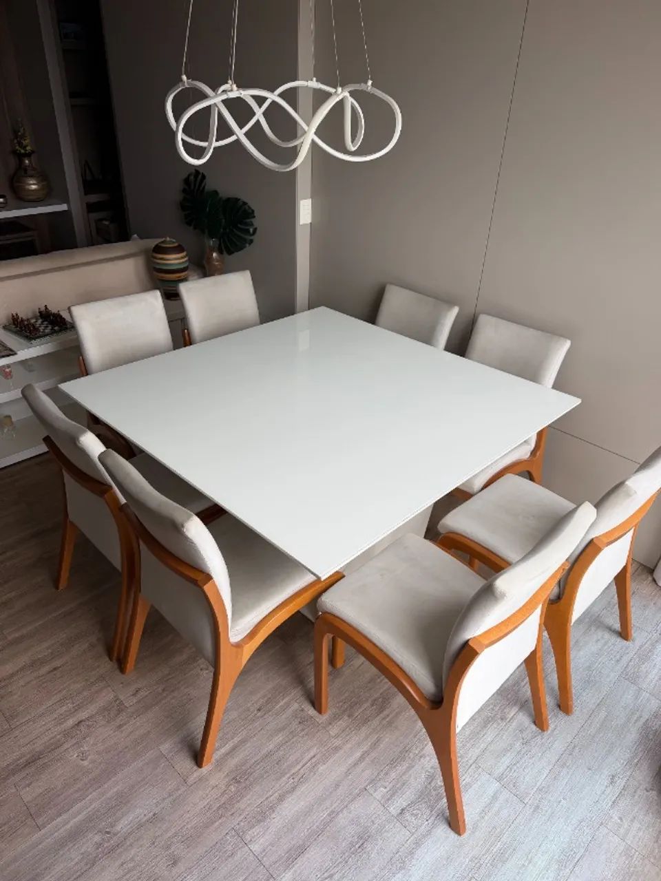 Mesa de jantar completa Mesa+Cadeiras