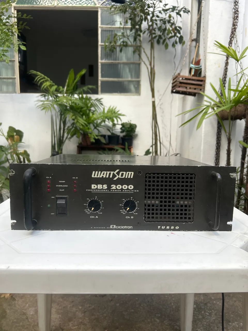 Potência Wattsom Ciclotron DBS2000