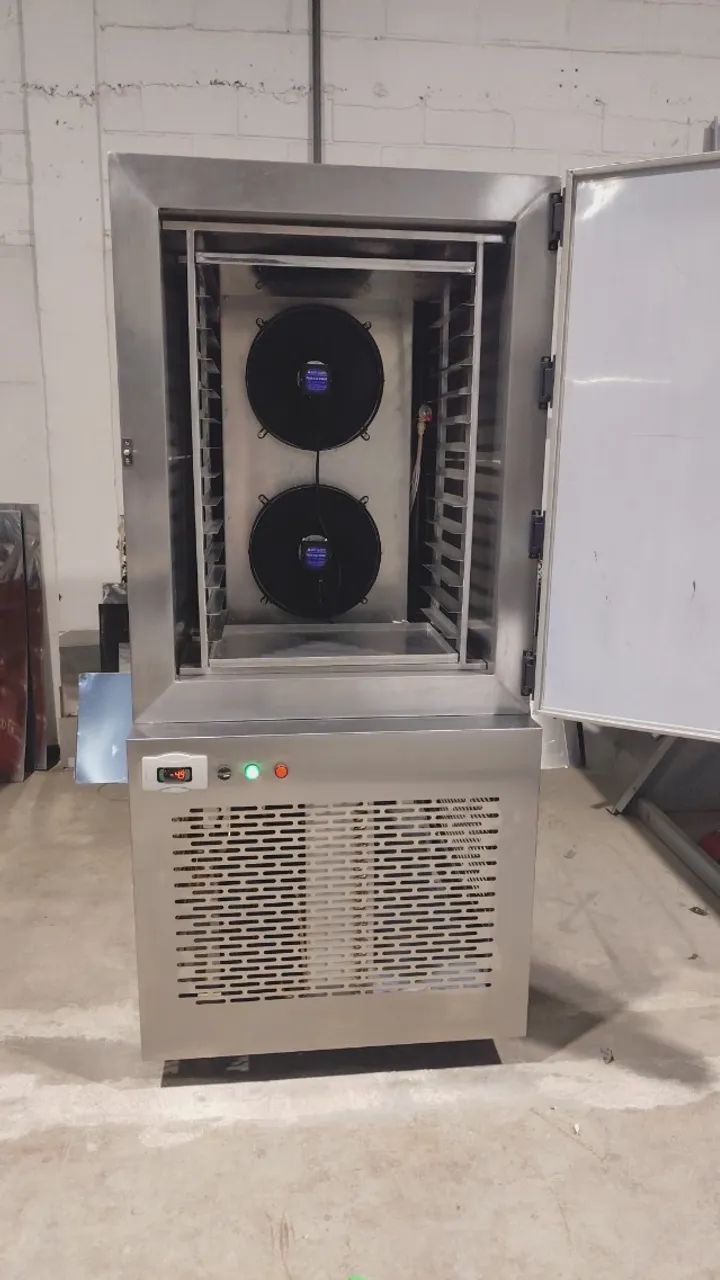 Ultracongelador Industrial de Grande Capacidade 80kg por Ciclo