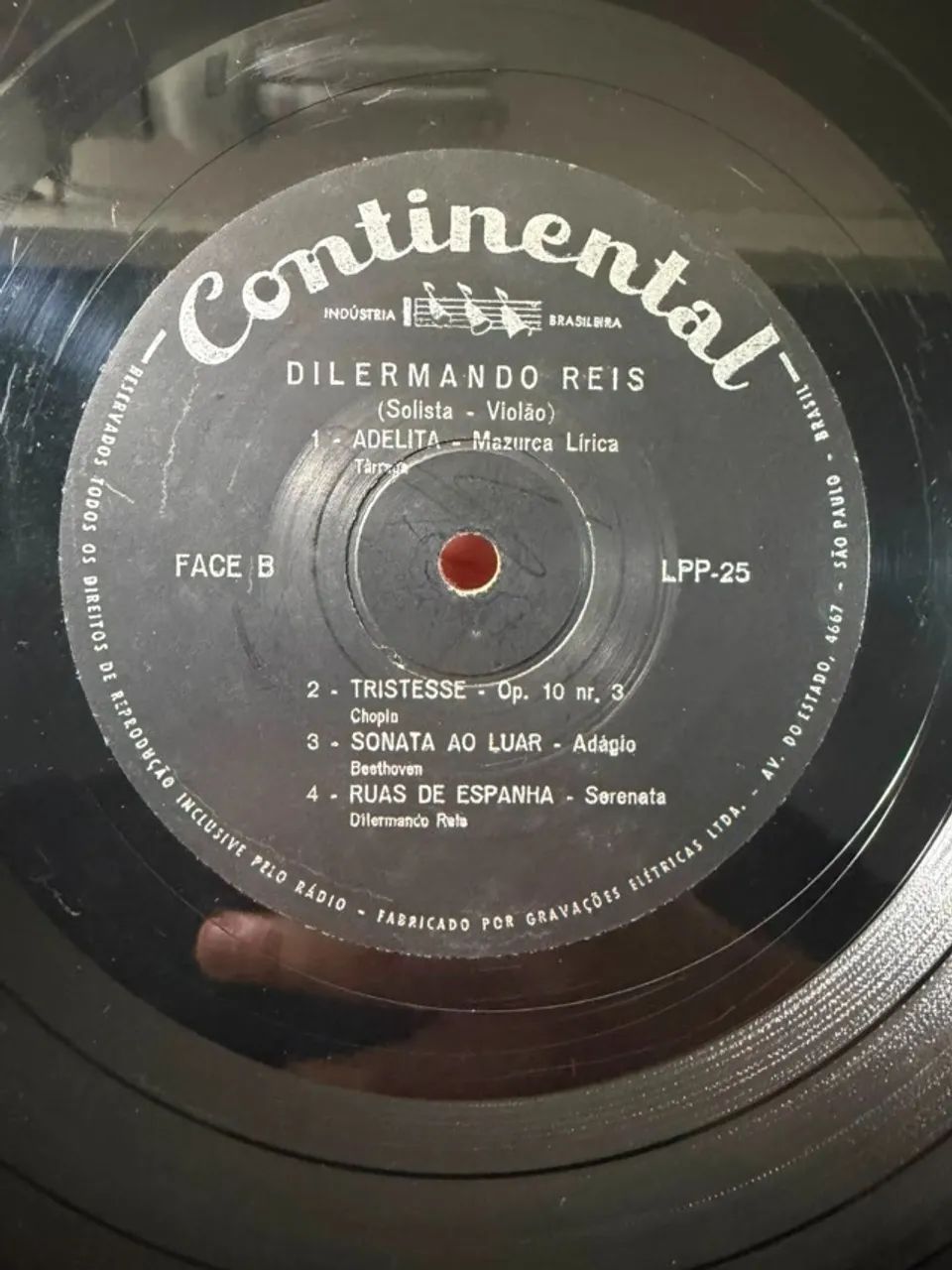 disco de vinil erudito