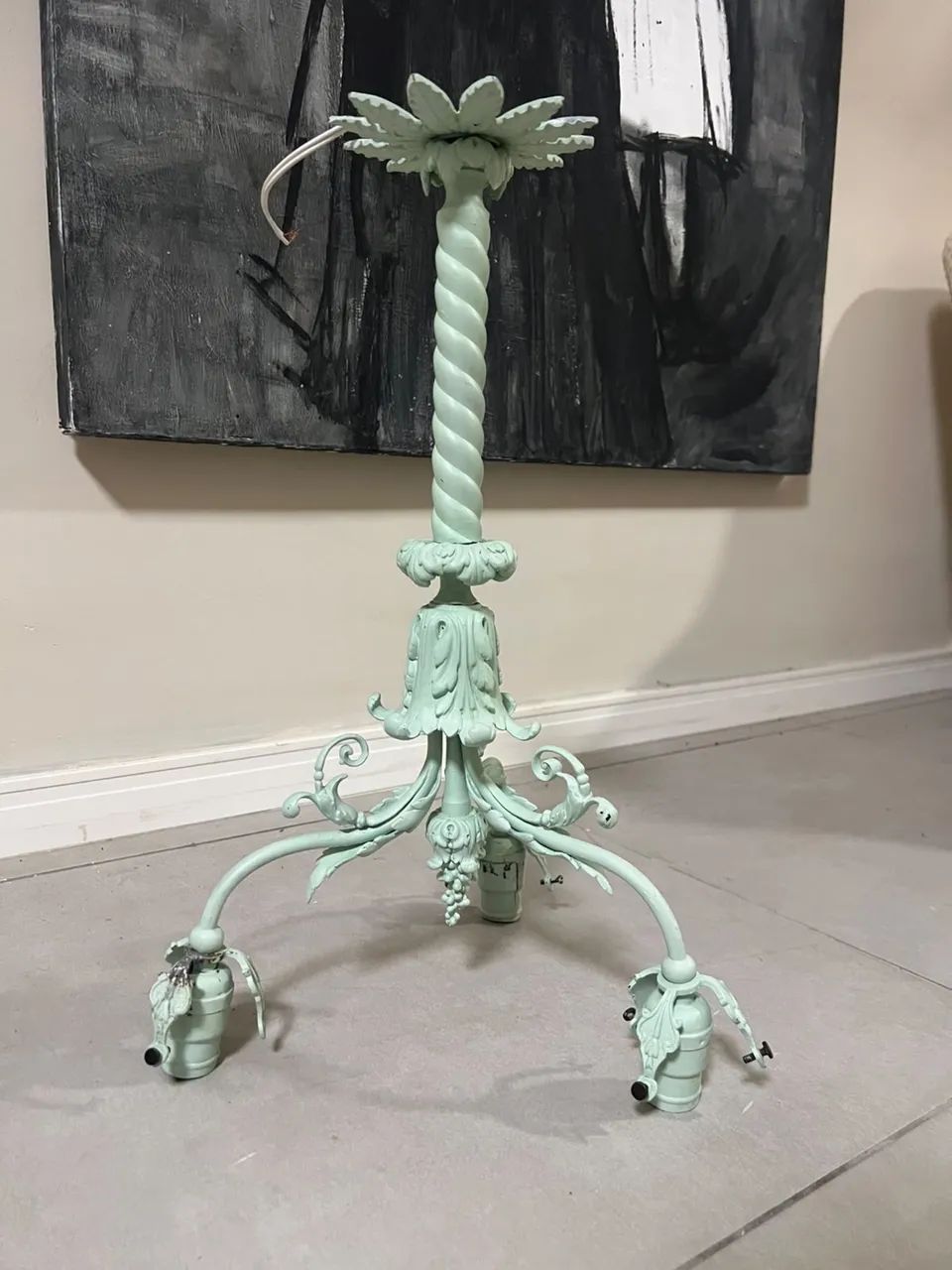 Lustre clássico de ferro  - Foto 2