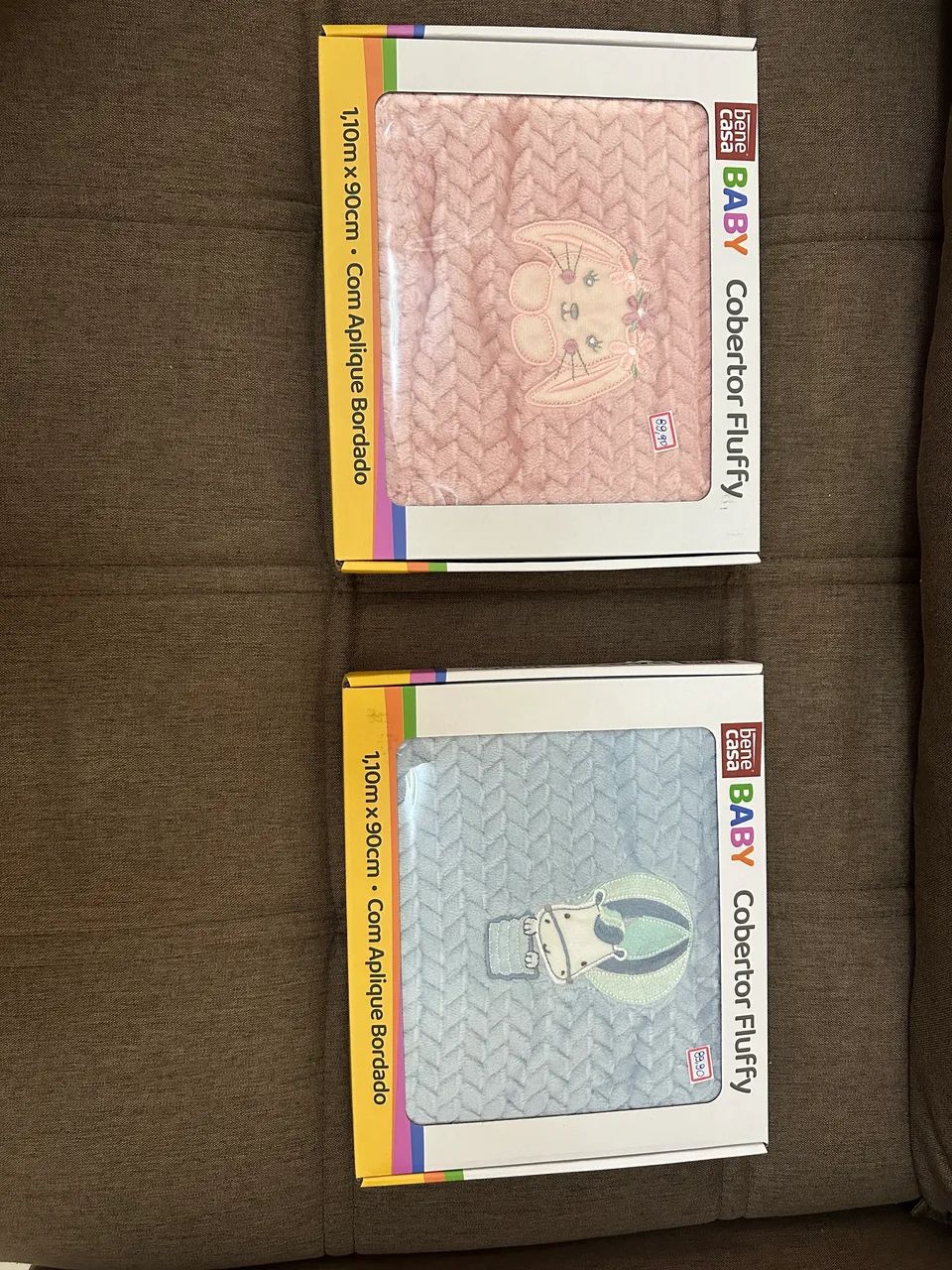 Coberta infantil fluffy 