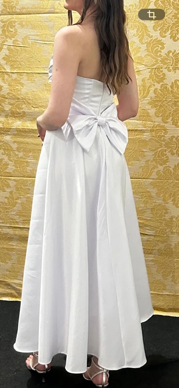 Vestido branco midi  - Foto 4
