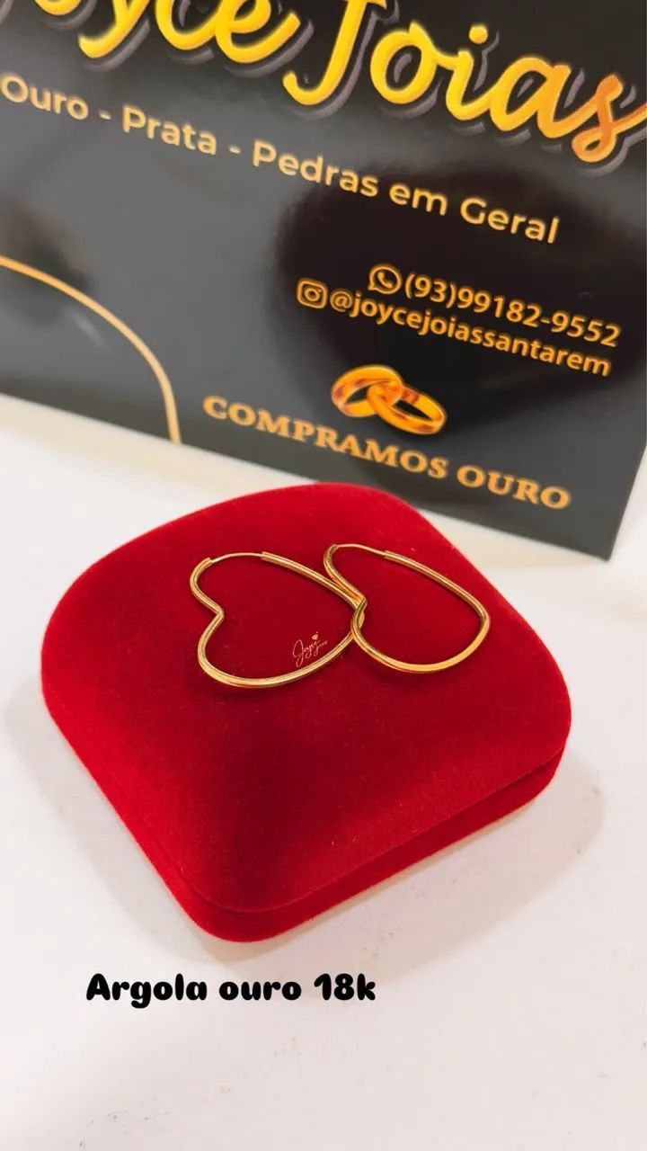 Argola de Ouro 18k ? - Foto 3