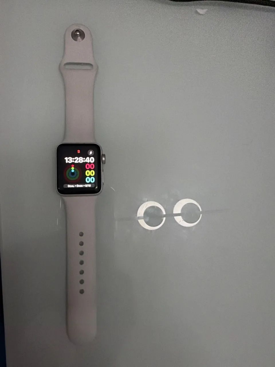 Apple Watch série 3 38 mm, prata 