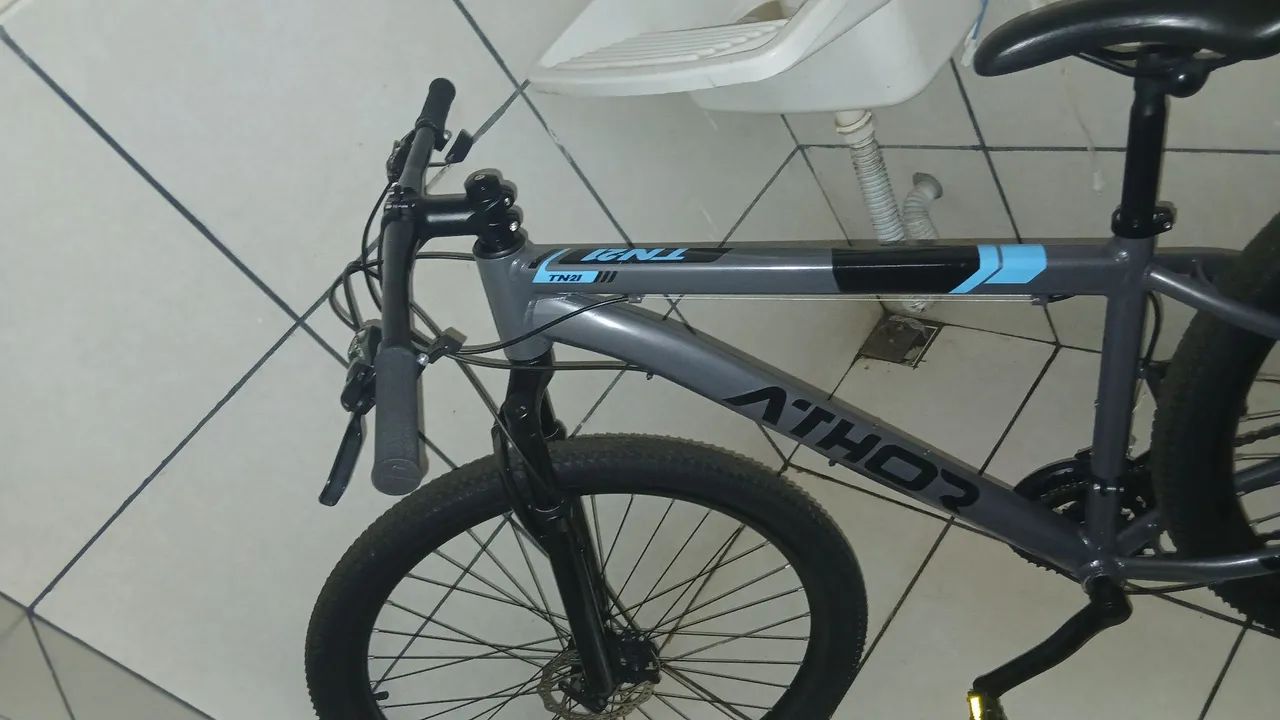 Bicicleta nova original Athor tn21 - Foto 2