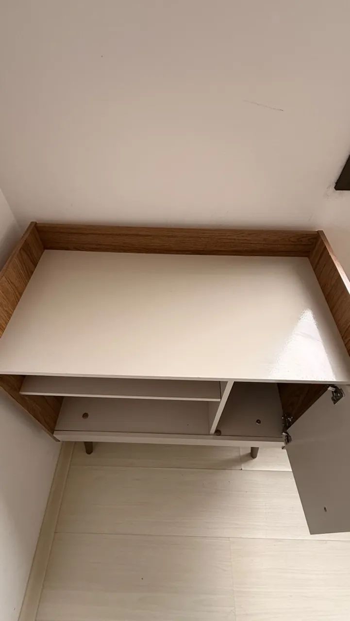 Balcão Multiuso MDF com Porta e Prateleiras - Foto 5