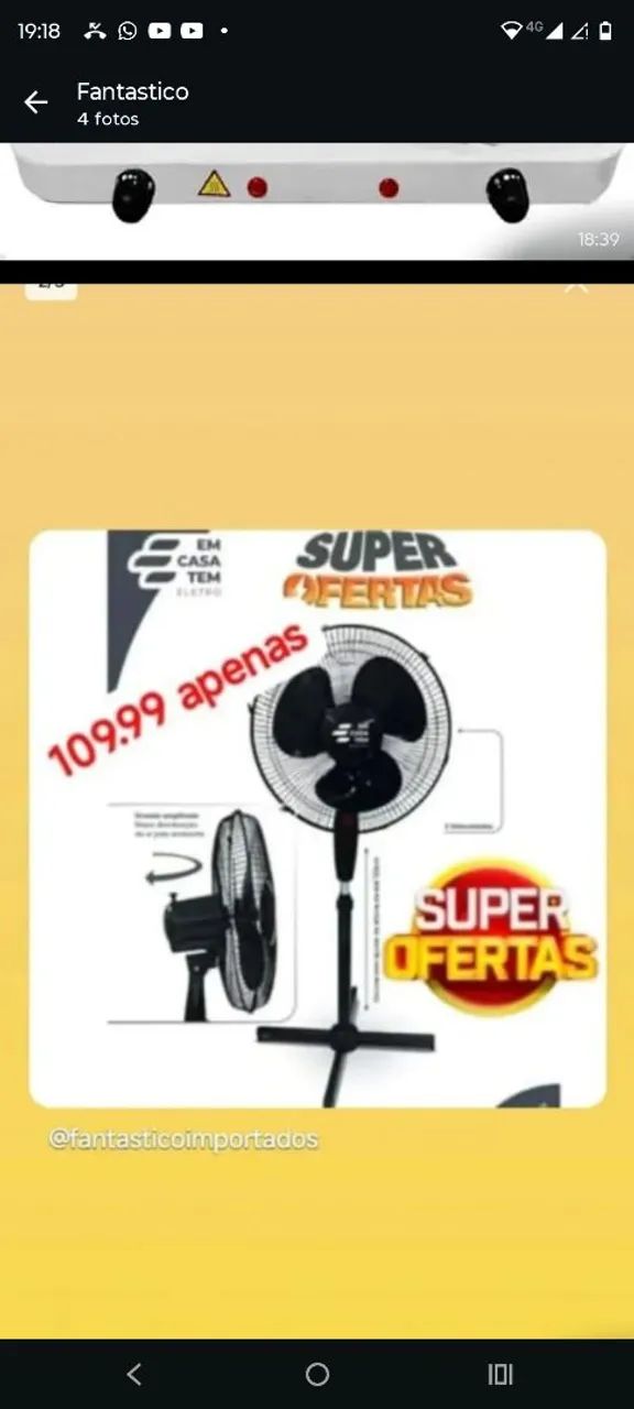 ventilador de pe