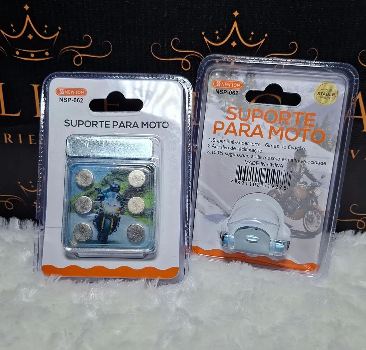 SUPORTE MAGNÉTICO PARA MOTO