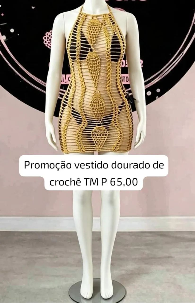Promoção de roupas de crochê  - Foto 2