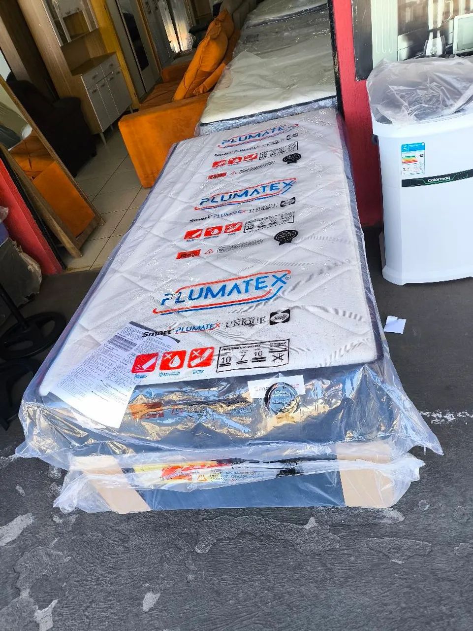 Cama box solteiro mola ensacada  - Foto 4